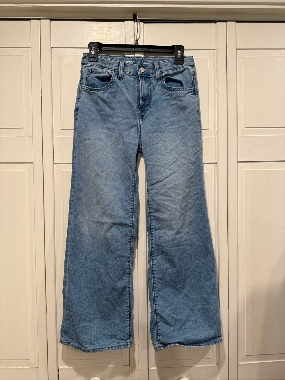 Old navy baggy wide leg jeans size 14